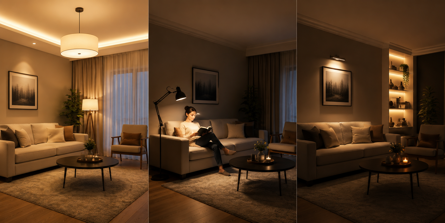 Ambient vs Task vs Accent Lighting: The Three Types Explained