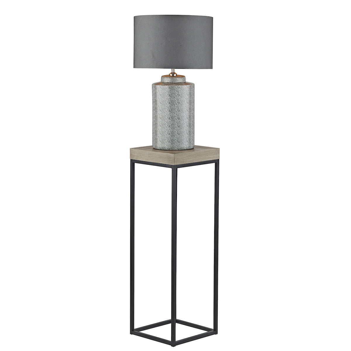 Fabio Nest of 2 Plant Stand Oak Style Effect