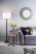 Mibello Nested Side Tables Light Oak Effect