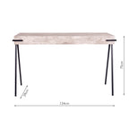 Royan Console Table Concrete Effect
