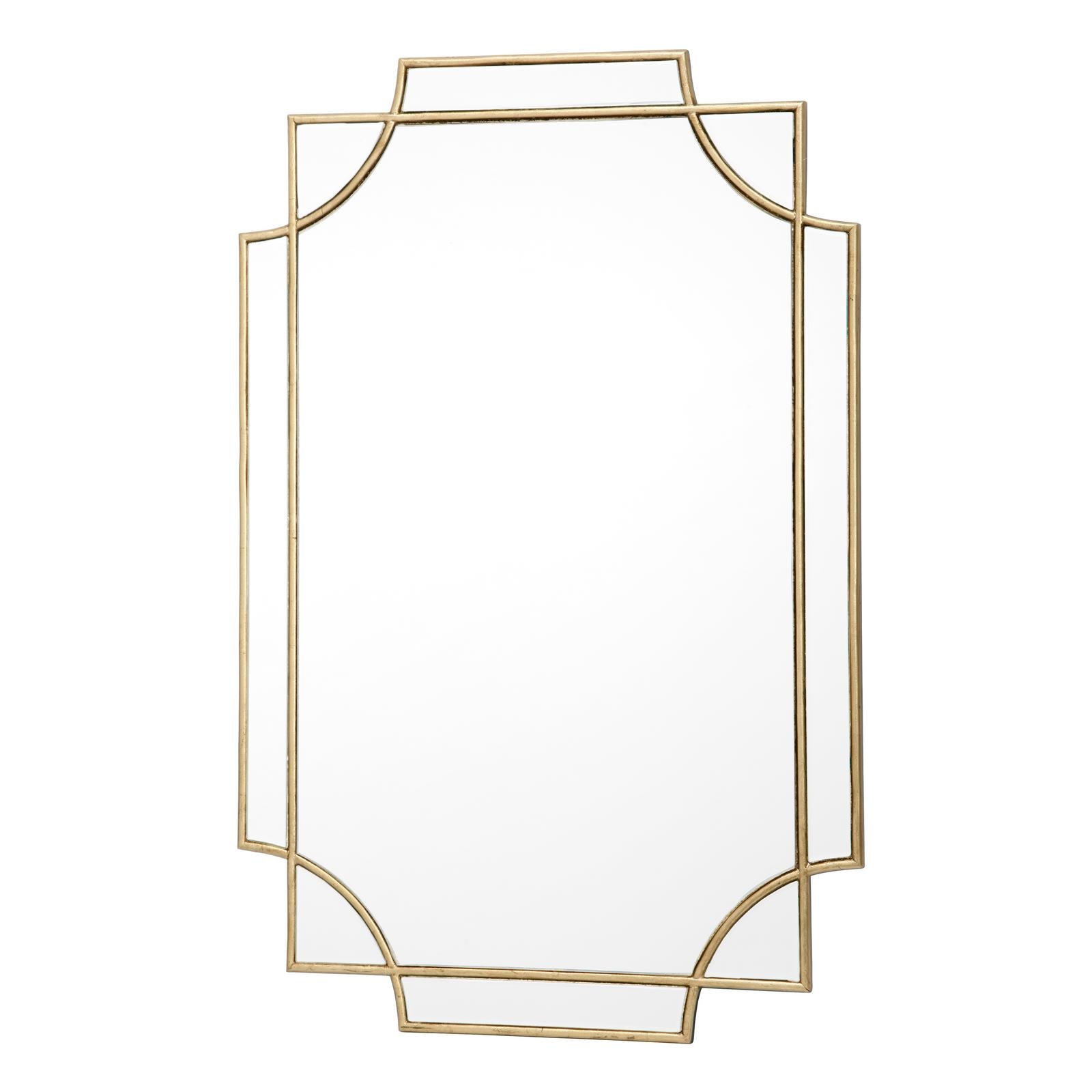 Guapo Rectangle Gold Detail Mirror 90 x 60cm