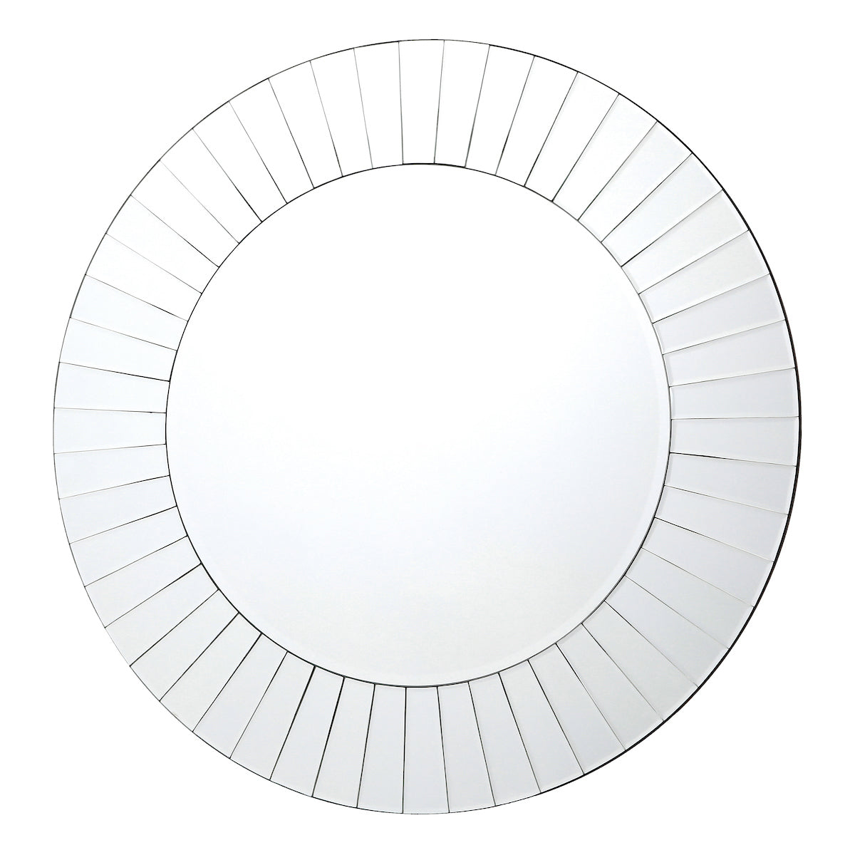 Lahaina Bevelled Round Mirror 80cm