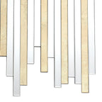 Pimento Decorative Mirror Gold Foil Detail 86 X 66cm