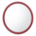 Ruan Round Mirror Red 70cm