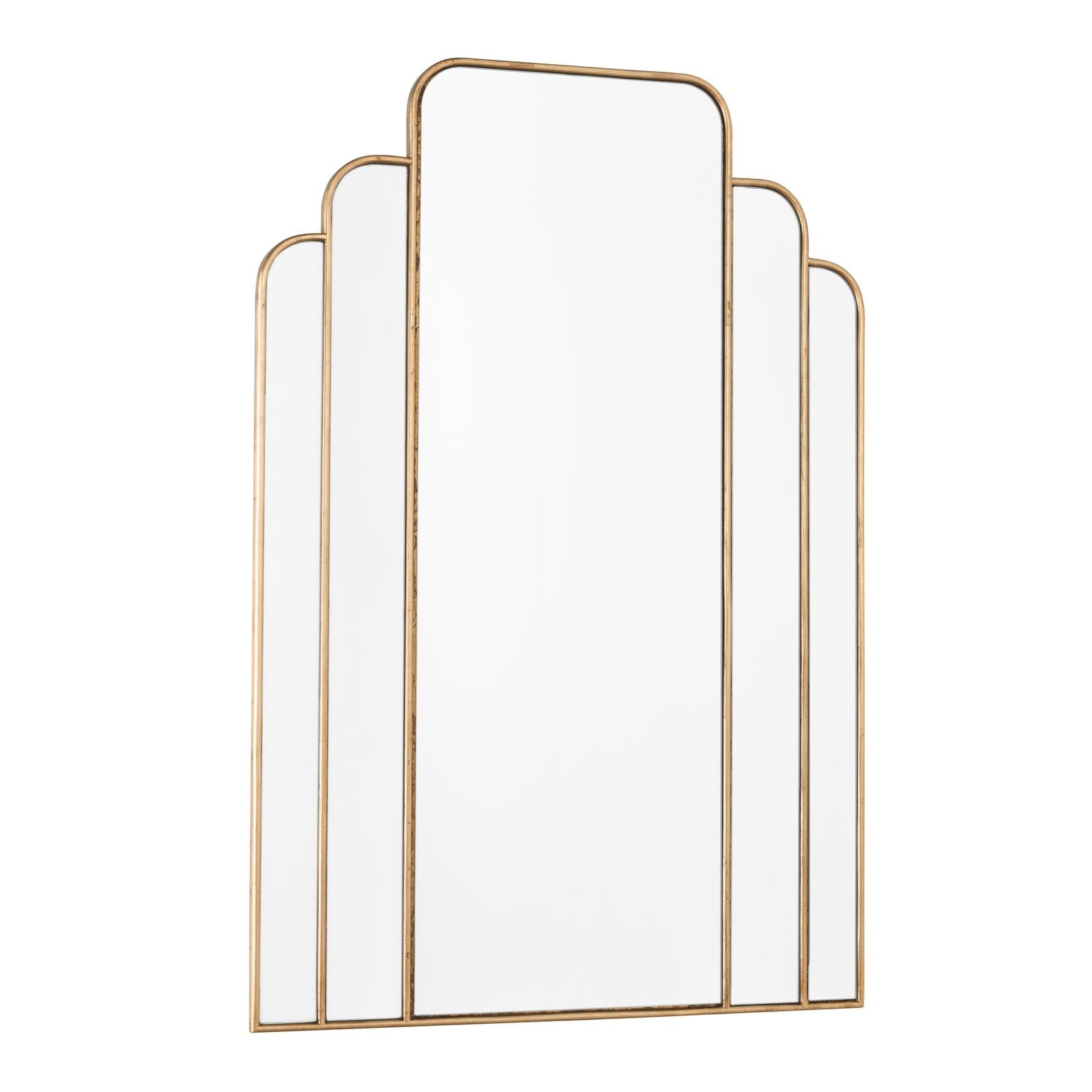 Skovgaard Rectangle Mirror With Gold Detail 90 x 60cm