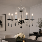 Liberec 5 Chandelier - Black