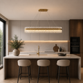 PERSEUS 1000L Crystal LED Bar Pendant