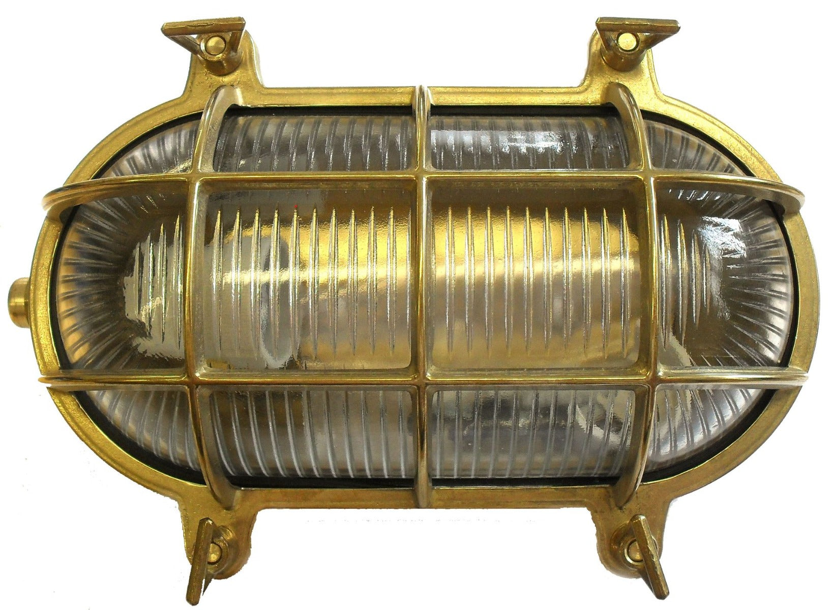 Large Standard Bulkhead Raw Brass