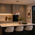 Rosia - Copper Metal Pendant