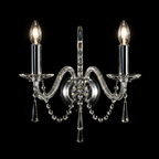 Liberec 2 Wall Light - Clear