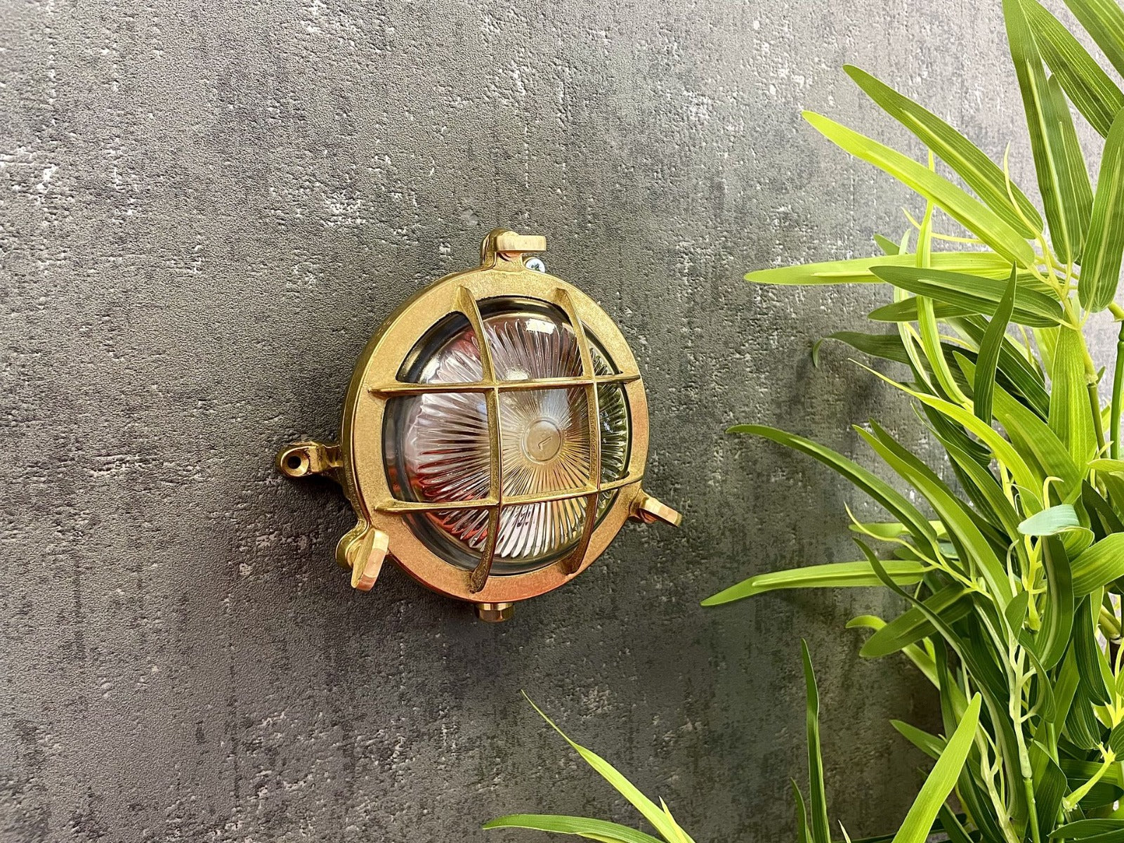 Mini Porthole Bulkhead Raw Brass