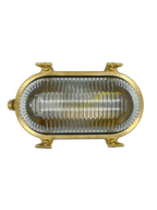 Small Standard Bulkhead Plain Raw Brass