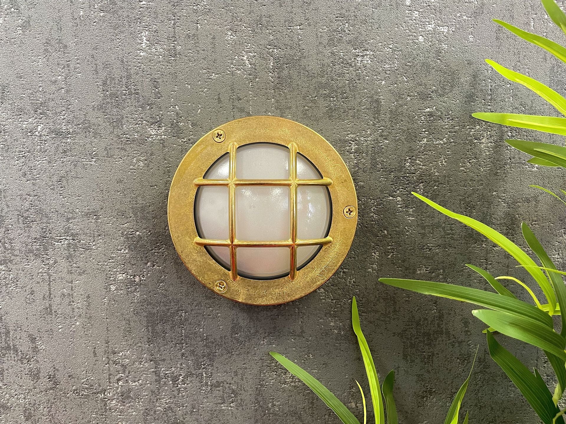 Small Standard Bulkhead Raw Brass