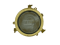 Plain Mini Porthole Bulkhead Raw Brass