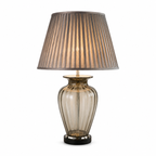 TL1424 - Transparent Tinted Brown Table Lamp