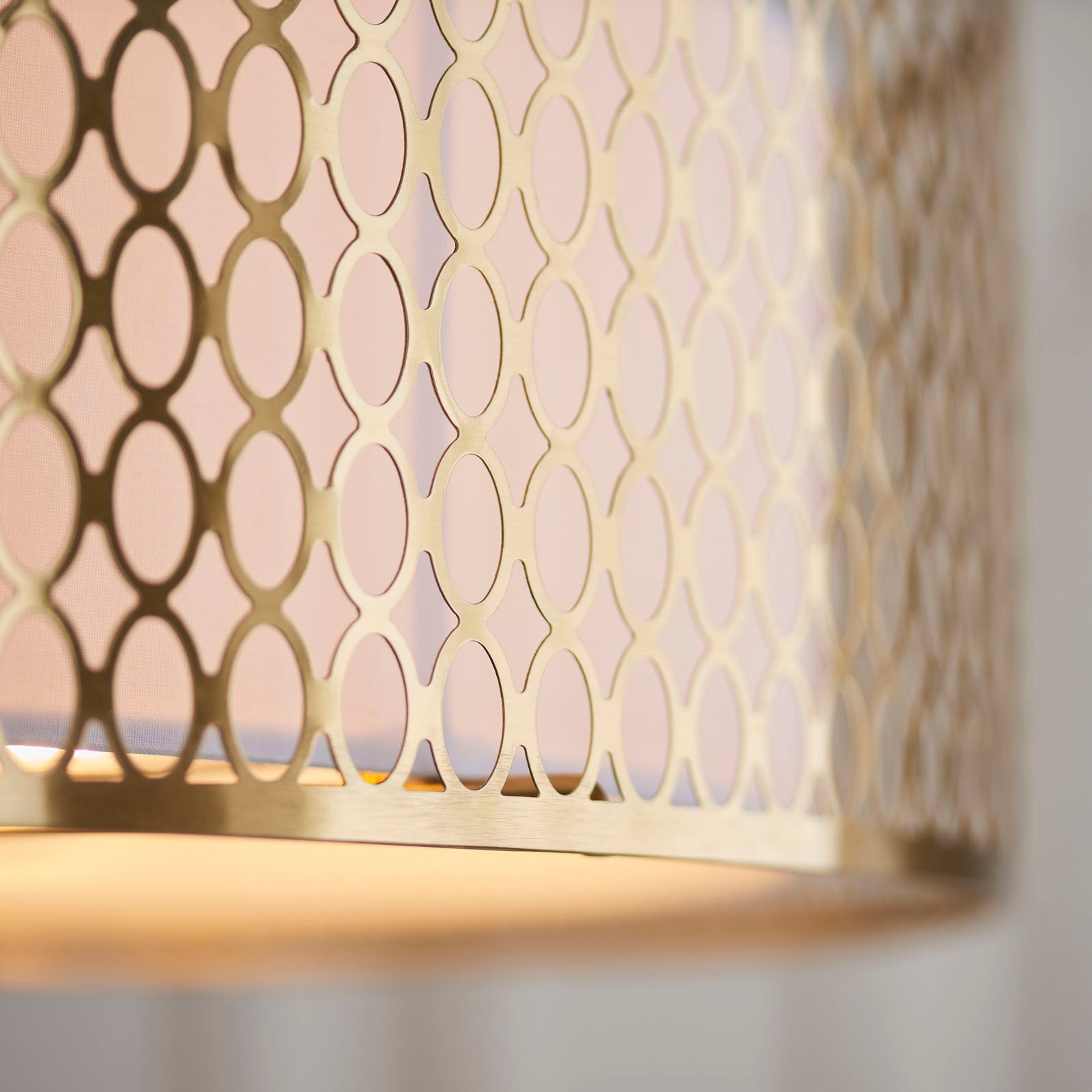 Cordero 3-Light Dimmable Gold Flush Mount Ceiling Light with Frosted Glass