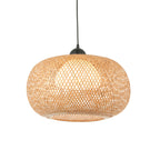 Bali 1-Light Pendant: Natural Raffia Twine (Beach Vibes)
