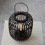 Mathias Dark Bamboo Table Lamp