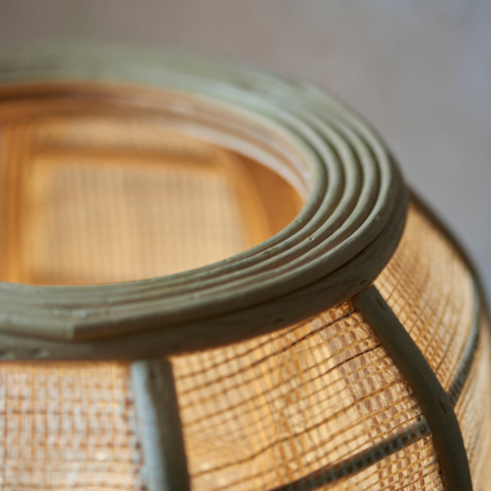 Zaire 1-Light Handmade Wood & Natural Linen Table Lamp