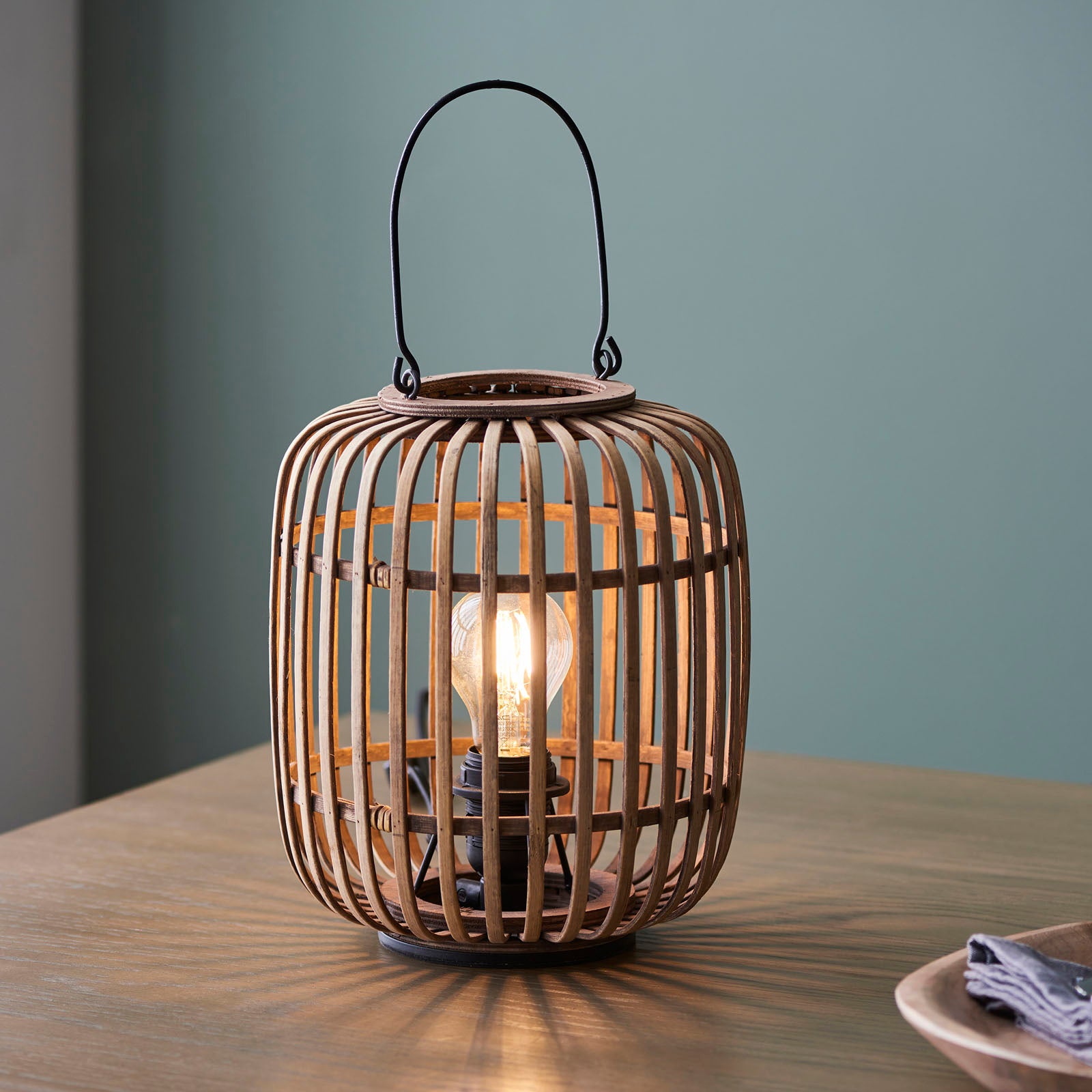 Mathias Light Bamboo Table Lamp