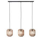 Mathias 3-Light Light Bamboo Pendant Light