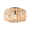 Mathias Light Bamboo Flush Mount Ceiling Light