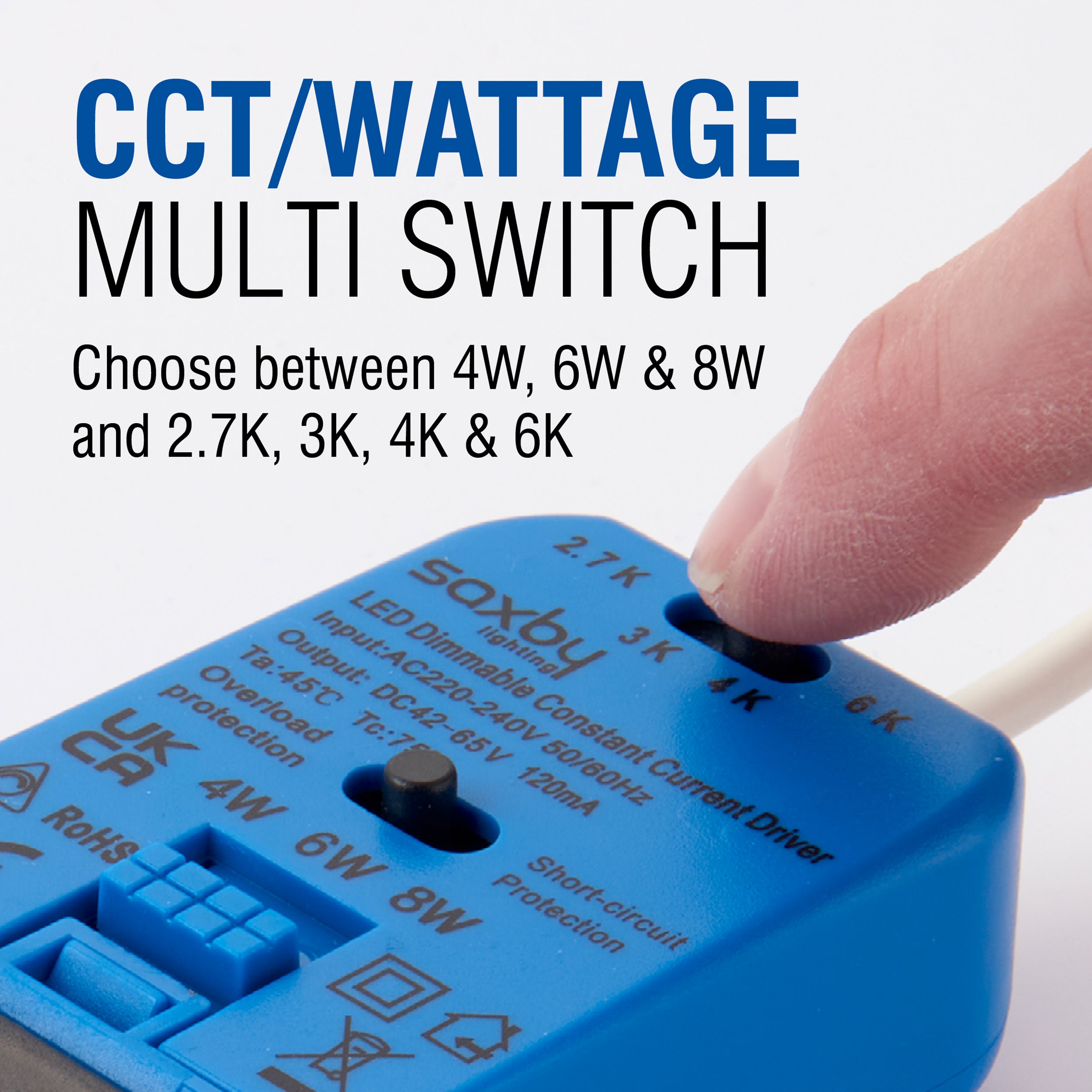 Orbital-PLUS matt White IP65 9W