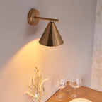 Cape Wall Warm Antique Brass