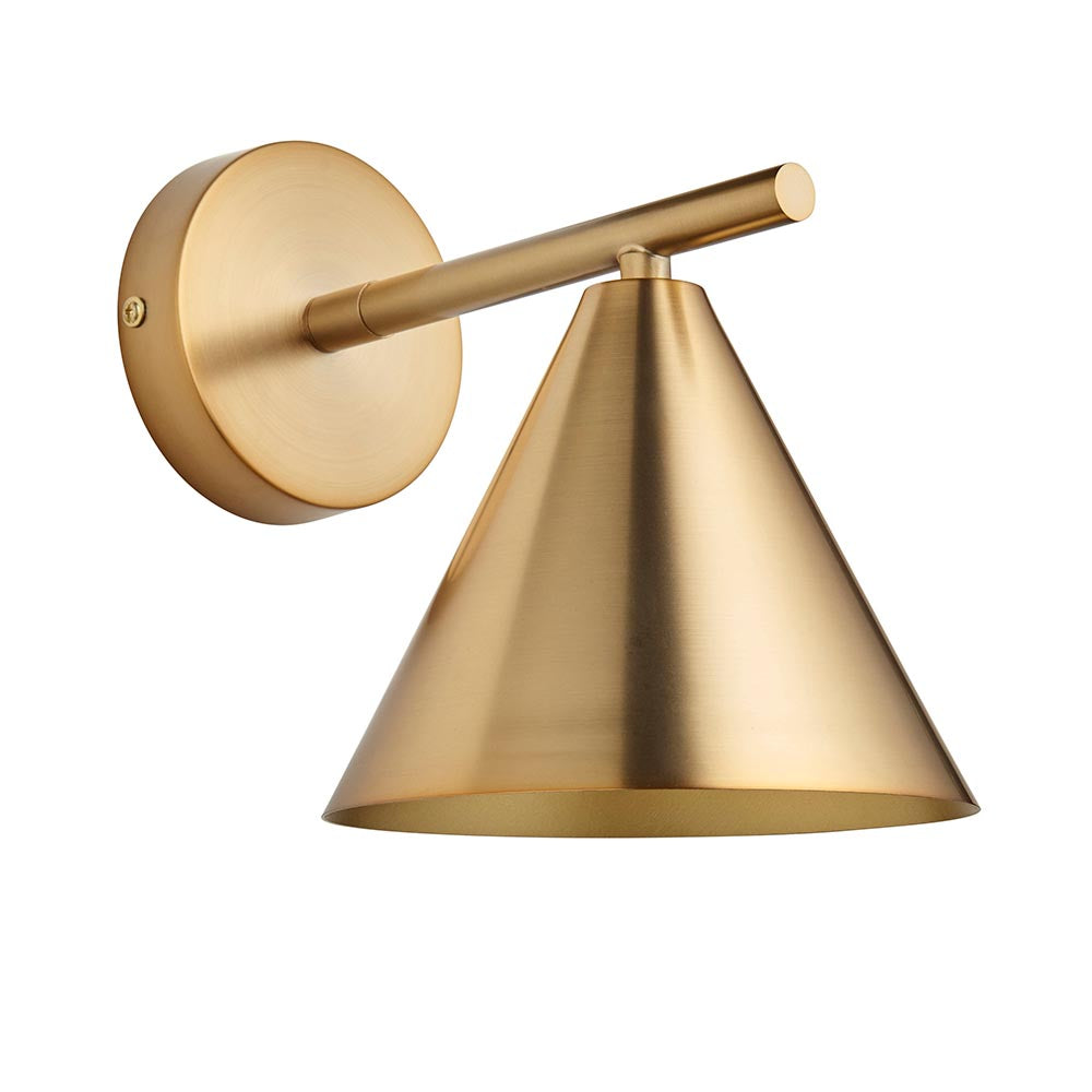 Cape Wall Warm Antique Brass
