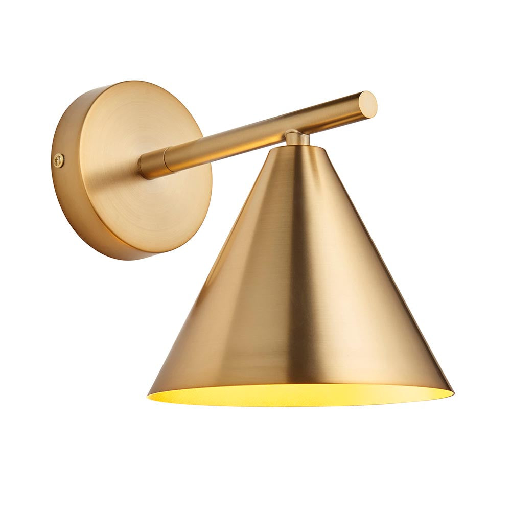 Cape Wall Warm Antique Brass