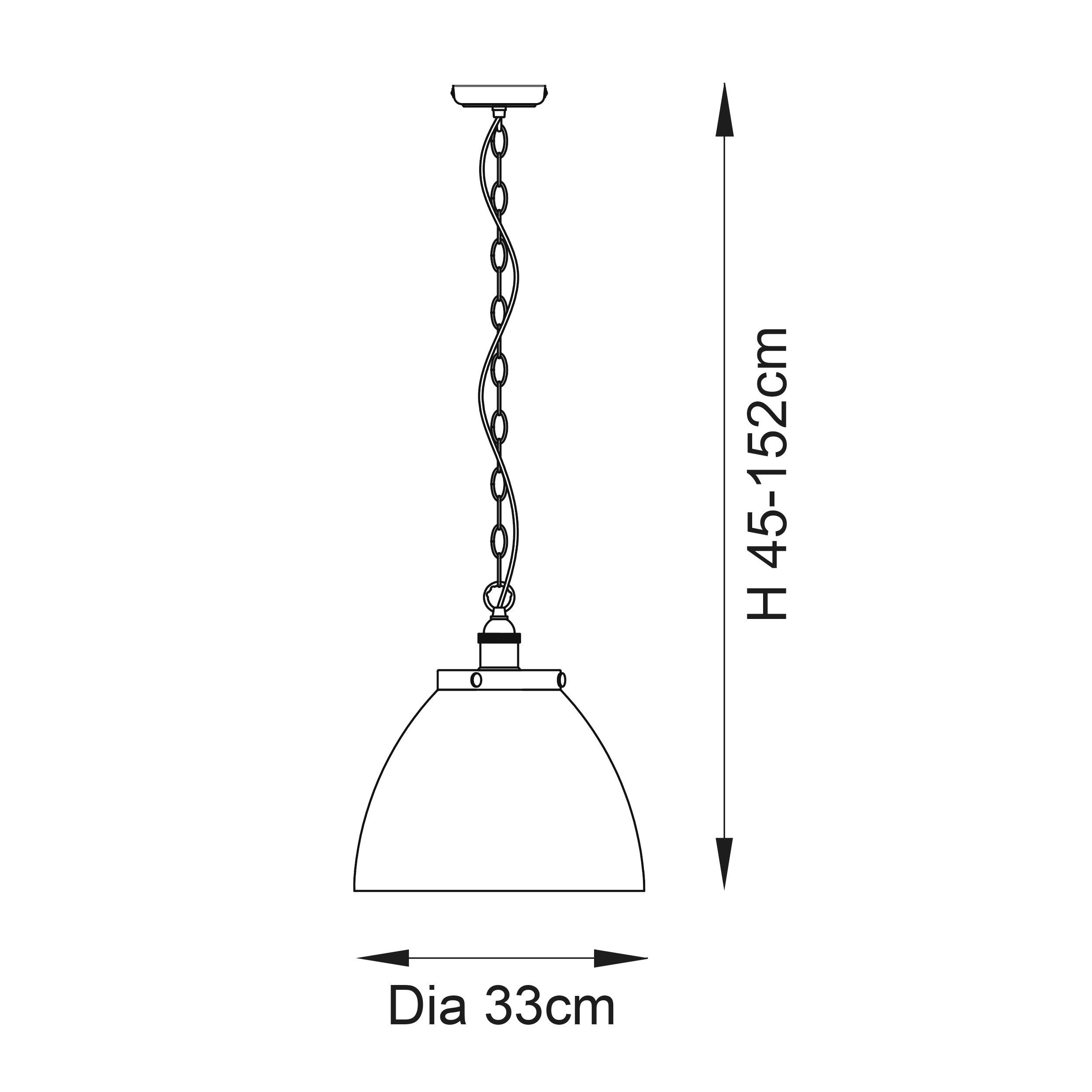 Hansen Grand 1lt Pendant