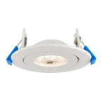 WDL9 - Deep Swivel Downlighter 4CCT WHITE