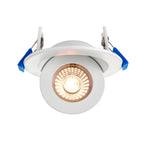 WDL9 - Deep Swivel Downlighter 4CCT WHITE