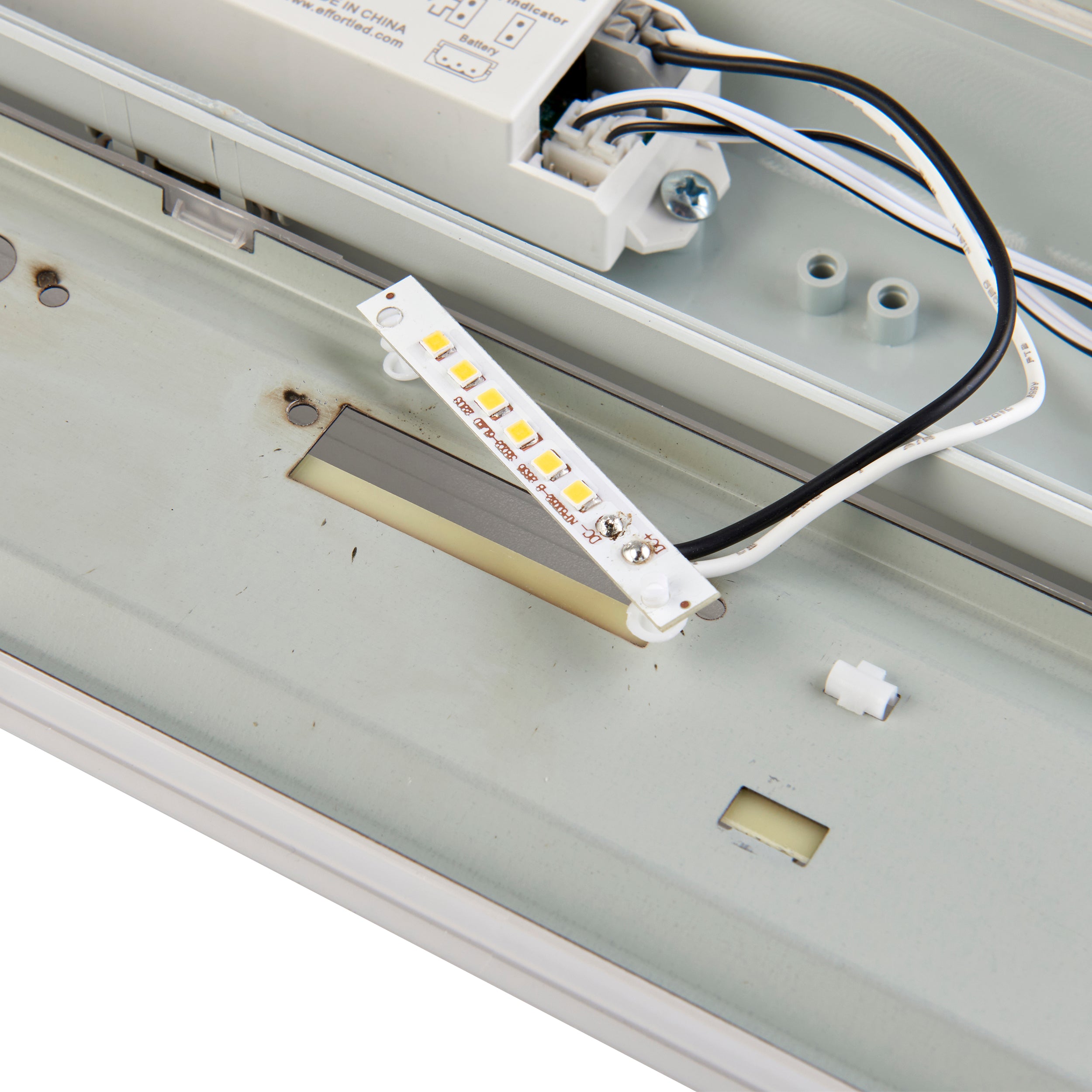 LED Anti-Corrosive batten 4000K 4FT High Lumen EM EM IP65 30W