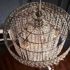 Beatrice 7 Light Tiered Pendant - Chrome