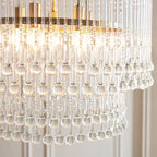 Genevieve 5 Light Pendant Antique Brass