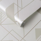 Graphic Parchment Wallpaper