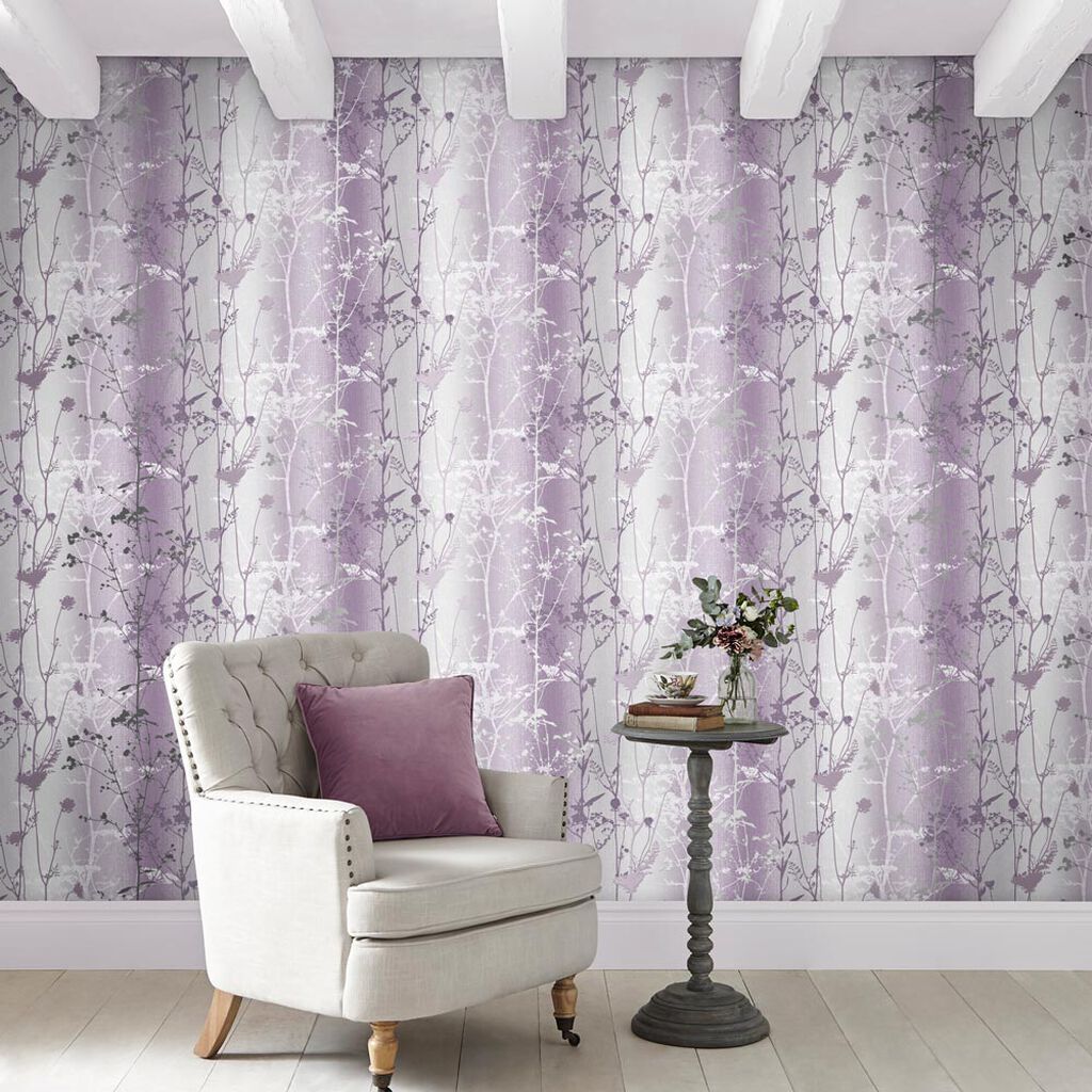 Wild Flower Plum Wallpaper