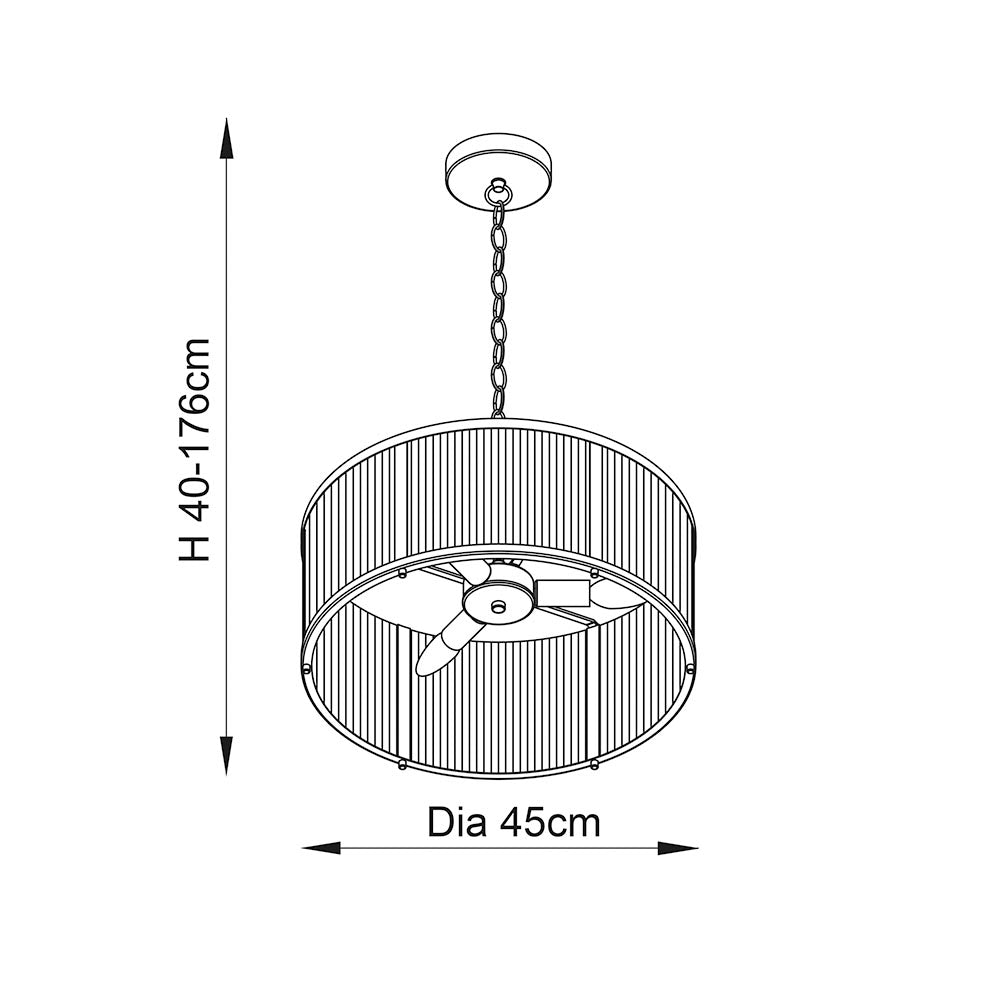 Ridgeton 3lt Pendant