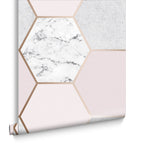 Earthen Rose Quartz Wallpaper
