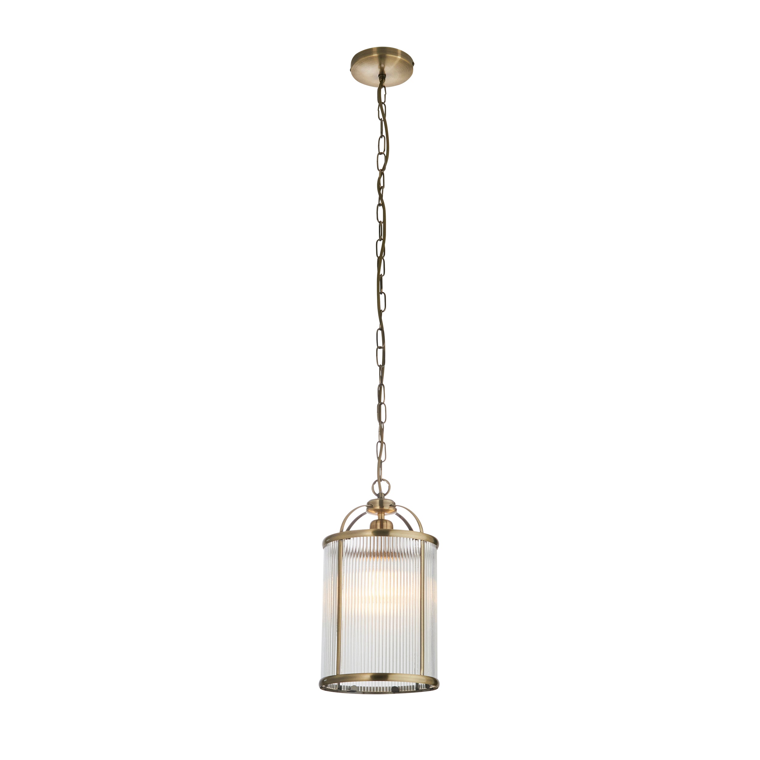 Lambeth Ribbed 1lt Pendant