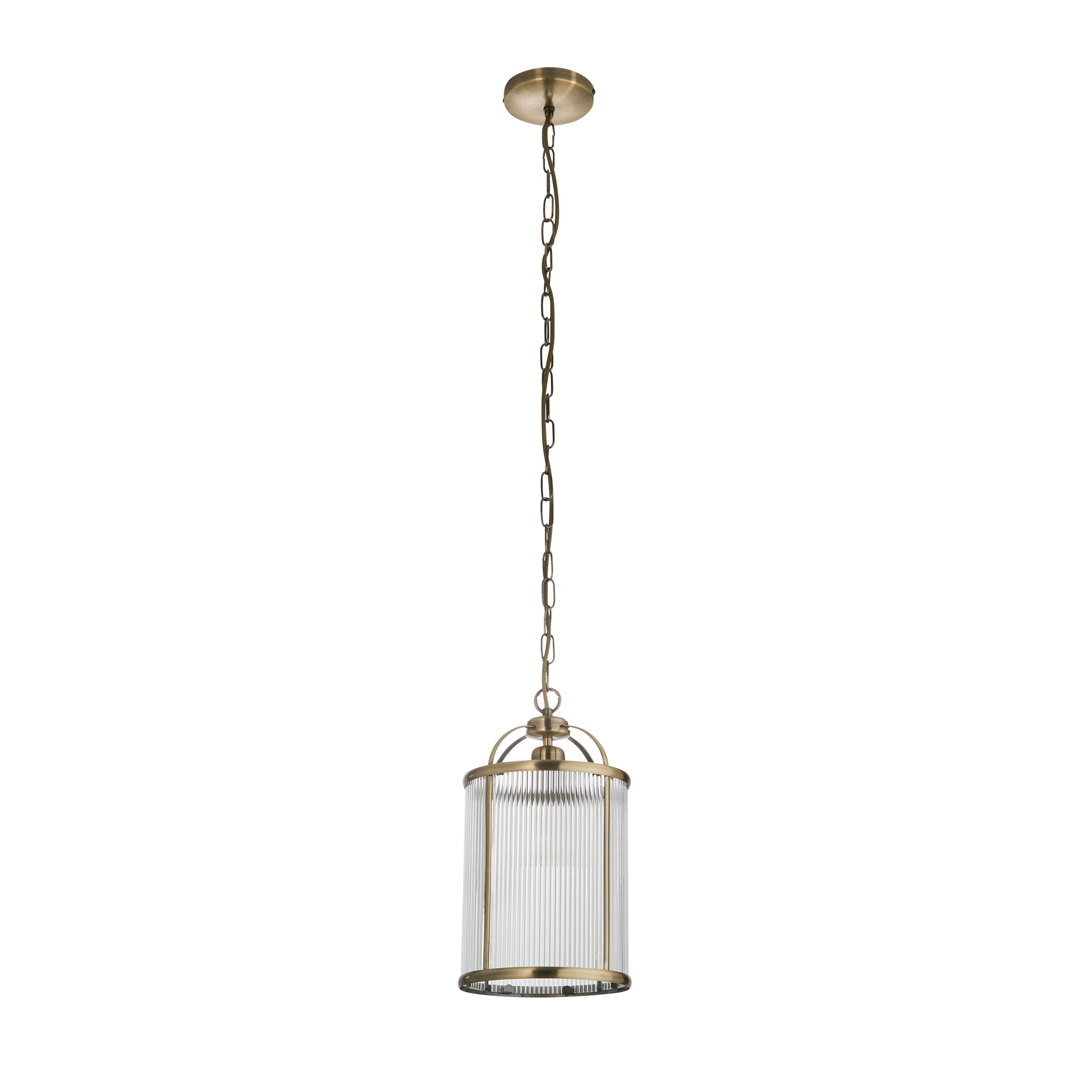 Lambeth Ribbed 1lt Pendant
