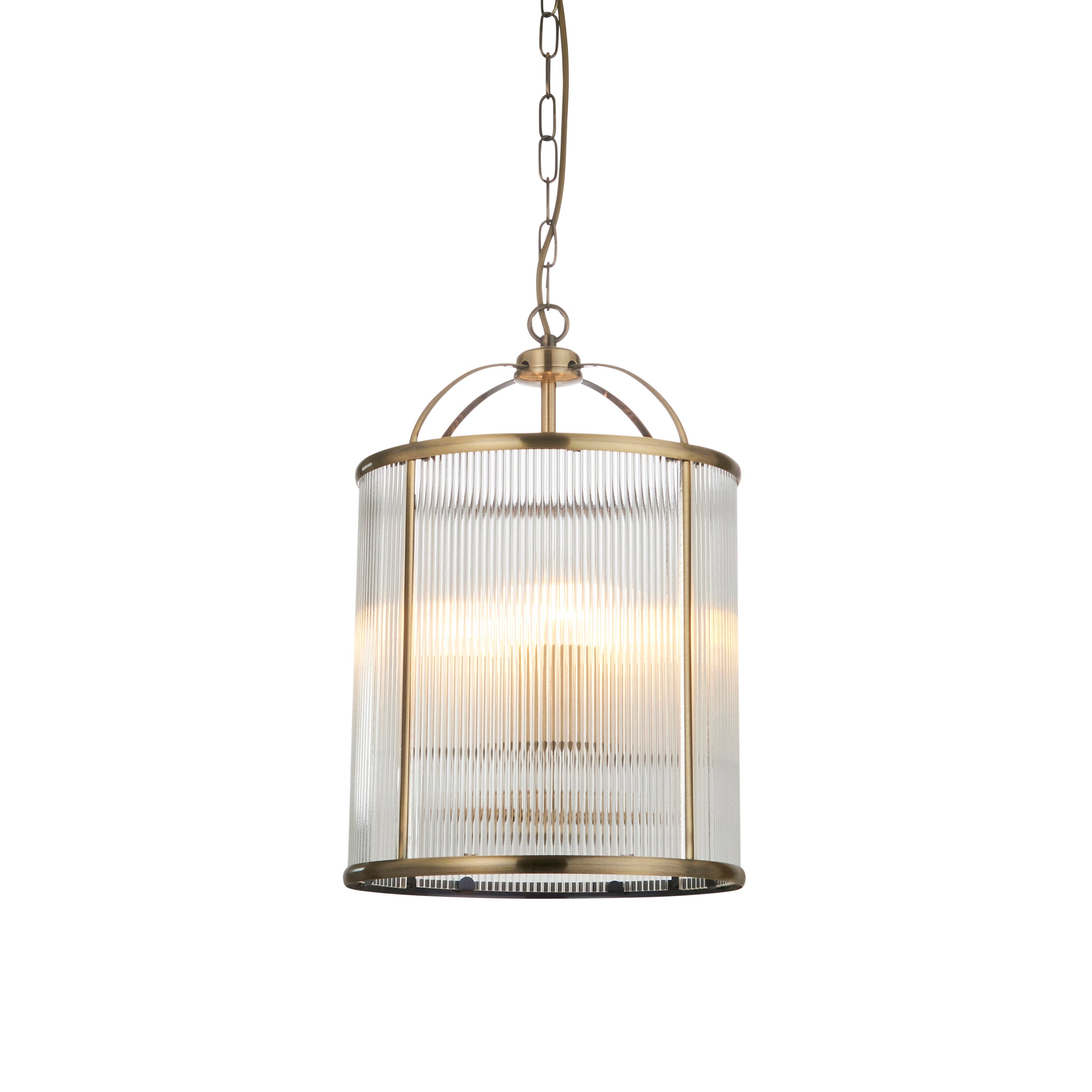 Lambeth Ribbed 4lt Pendant