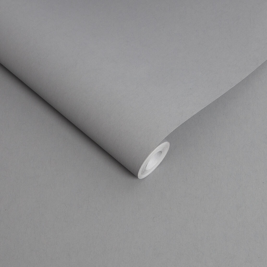 Lagom Grey Plain Wallpaper
