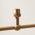 Santiago 4 Light Bar Pendant Aged Brass