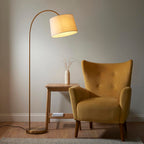 Carlson Floor Lamp Warm Brass