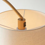Carlson Floor Lamp Warm Brass