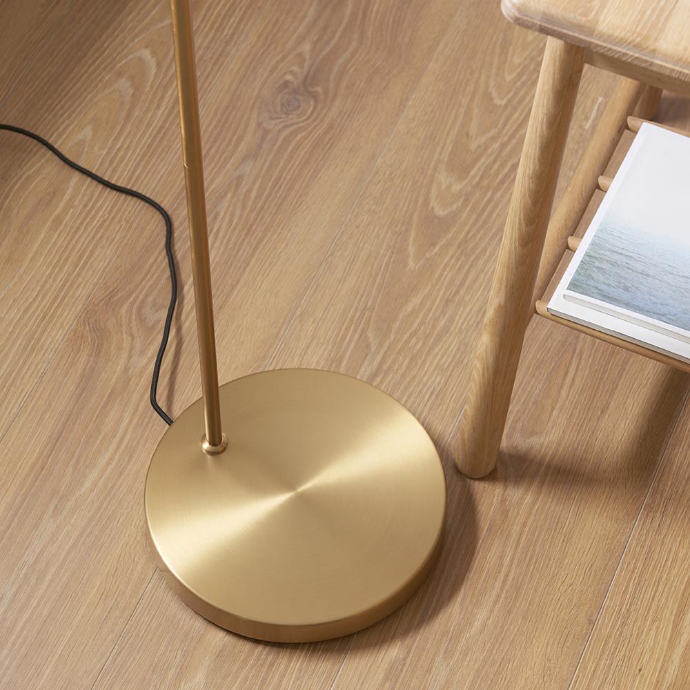 Carlson Floor Lamp Warm Brass