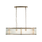 Ridgeton 4 Light Antique Brass Bar Pendant