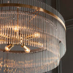 Marietta Grand 7lt Pendant Antique Brass